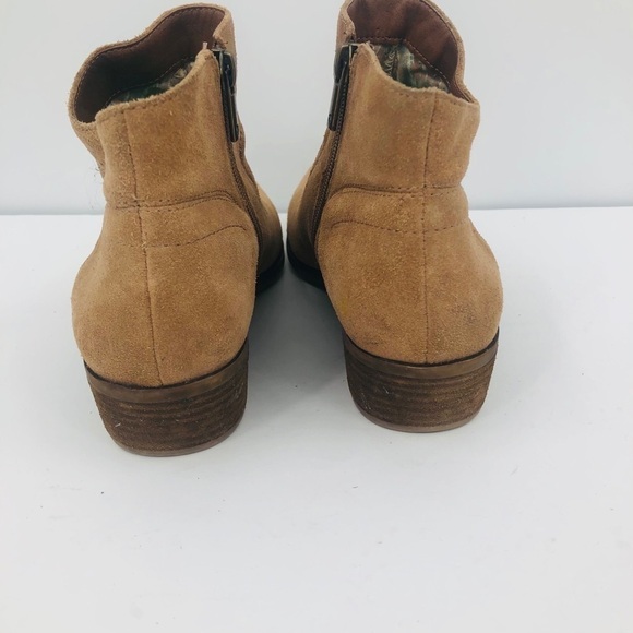 Lucky brand women’s tan suede ankle boots size 10M‎ - Picture 7 of 12